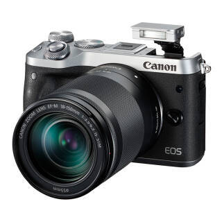 佳能（Canon）EOSM6（EF-M18-150mmf/3.5-6.3）无反相机套机银色/灰色券后4849元-京东商城优惠券免费领取