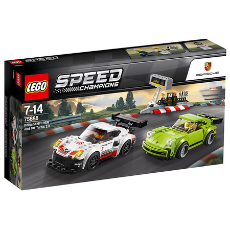 乐高（LEGO）超级赛车速度冠军系列75888保时捷9苏宁易购优惠券11RSR&Turbo3.0￥251
