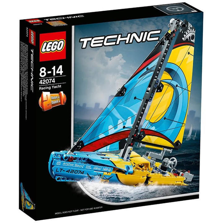 LEGO乐高苏宁易购优惠券科技机械组42074竞赛帆船7折后195.3元包邮