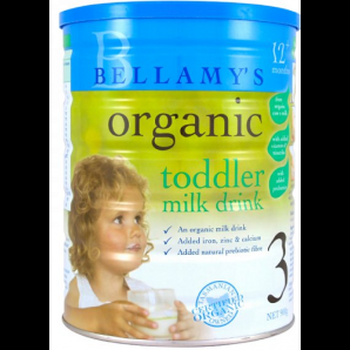 BELLAMY‘S贝拉米婴儿有机奶粉3段900g3罐装*2件809.47元含税包邮