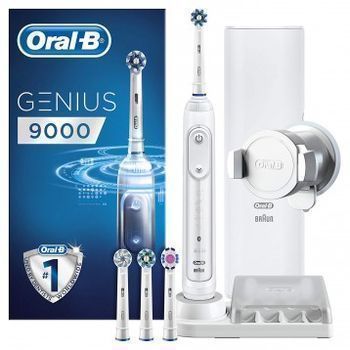 OralB欧乐BGenius9000旗舰款智能电动牙刷套装亚马逊海外购4.5折直邮中国￥675.亚马逊全球购优惠券85