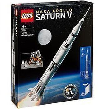 LEGO乐高21309N亚马逊优惠券ASA阿波罗计划土星5号运载火箭*2件1420.8元包邮（需用码，合710.4元/件）