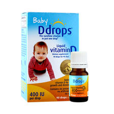 Ddrops婴儿维生素D3滴剂400IU90滴79元包税包邮（前2小时）￥79-天猫