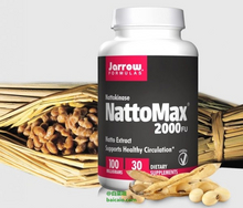 抗血栓，JarrowFormulas杰诺NattoMax纳豆酵素激酶100mg*90粒￥129.35