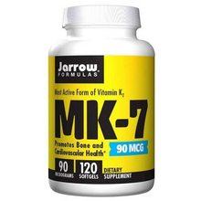 增强骨骼健康，JarrowFormulas杰诺维生素K2/MK7软胶囊90mcg*120粒￥159.43