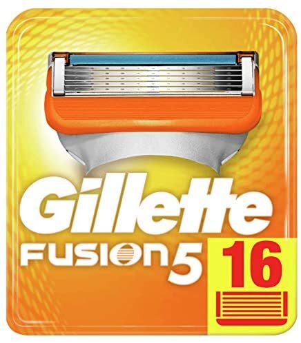 中亚Prime会员：Gillette吉列Fusion5锋隐男士剃须5层刀片16件装到手约185.67元