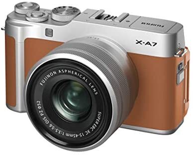 Fujifilm富士胶片棕色无反光镜单反相机XA7镜头套装到手约￥3524.94