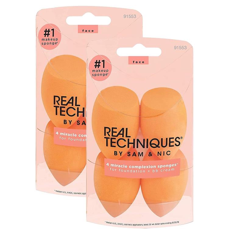 新低！【中亚Prime会员】RealTechniques干湿两用美妆蛋2件套8只装到手价155元