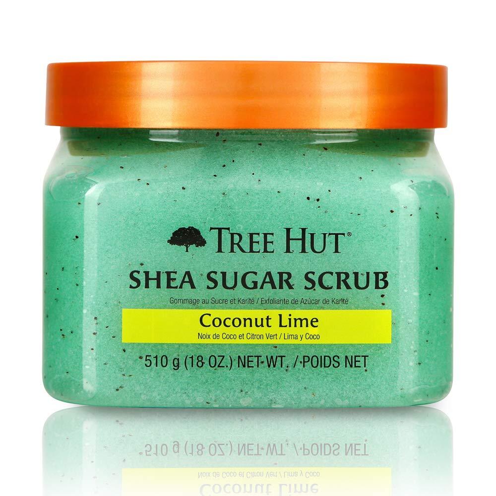 TreeHut有机乳木果椰子精华去角质磨砂膏510g*3罐￥85.68