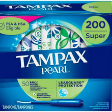 Tampax丹碧丝珍珠系列塑胶导管棉条大吸收量版50支*4盒￥280.89