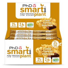 英国营养代餐品牌，PhDSmart智选减脂蛋白代餐棒64g*12支巧克力爆米花味￥122.80