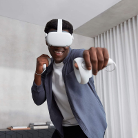 补货：OculusQuest2无线头戴式一体式VR设备64GB降价含税直邮中国￥2150