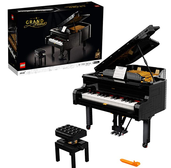 销量第一！LEGO乐高创意系列可弹奏三角钢琴21323含税到手2383.61元