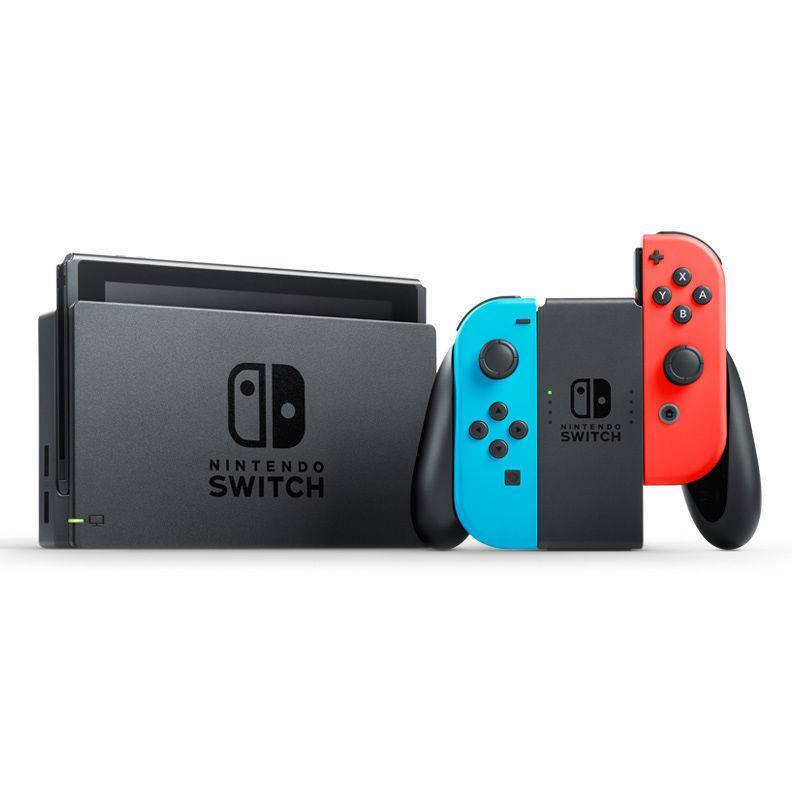 聚划算百亿补贴：Nintendo任天堂国行Switch游戏主机续航增强版红蓝1699元
