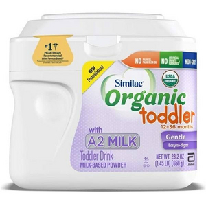 温和好吸收！Abbott美版雅培Similac有机A2奶源非转基因婴儿奶粉(34段)658g*6罐到手￥554.57